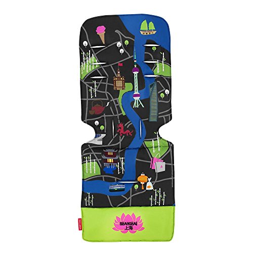 Maclaren AM1Y031952 Colchoneta Universal, Accesorio para Sillas de Paseo que Aporta Estilo y Comodidad, reversible, lavable a máquina, se adapta a la mayoría de las marcas