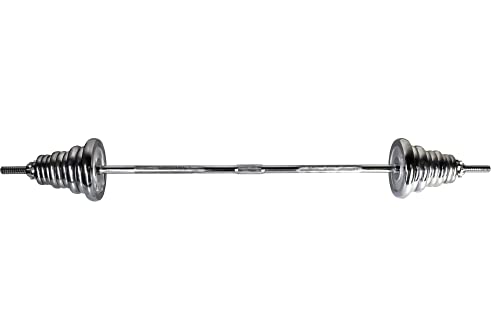 Mancuernas Ajustables Conjunto con Pesas Barra y Discos, convertidor Haltera para Culturismo,Ejercicios de Gimnasio Doméstico profesiona 15kg 20kg 25kg 30kg 40kg 50kg…