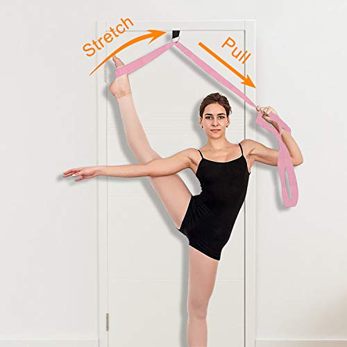 MaoXinTek Correa de Yoga, Ballet Banda Elástica para Piernas, Cinturón Equipo Cinta para la Pierna de Estiramientopara para Baile, Gimnasia, Entrenamiento de Gimnasia, Taekwondo