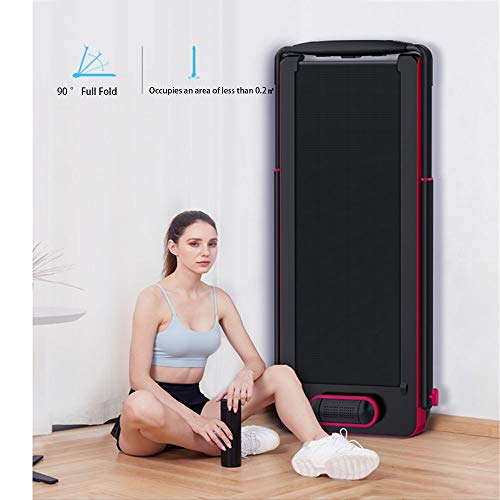 Máquina para caminar eléctrica Tapiz Rodante Mujeres Doméstica Pequeña Cubierta Ultra Silencioso Eléctrica Plegable Caminar Gimnasio Dedicado A Mantener Saludable En La Oficina Y En El Hogar Oficina /