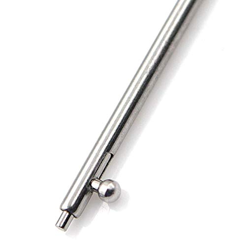 Masar 18mm Ø 1,5mm Premium Pasadores Barras de liberación rápida Barras de Resorte para Correa de Reloj (2 Piezas) 18 mm 1.5 mm