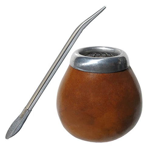 Mate y Bombilla Kit para beber Yerba Mate - Gaucho Bruno