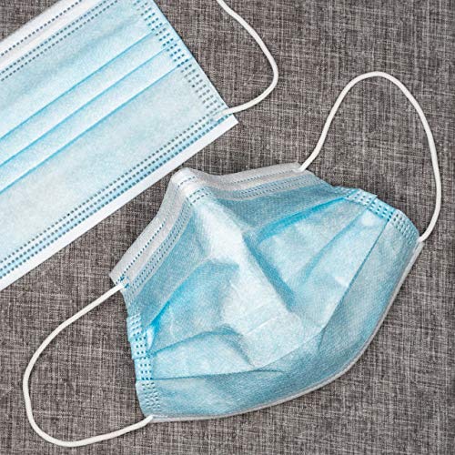 Matsa Cono 100m Cordón Mascarillas, Goma 3mm para Costura, Manualidades, DIY, Cuerda Hilo Elástico para Coser, Ropa, Poliéster, Negro, Único