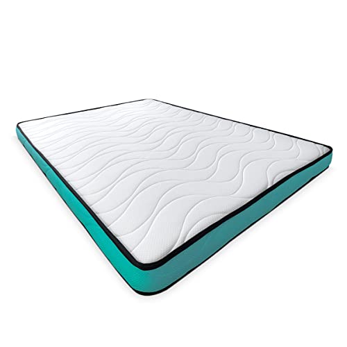 Mattfy - Colchón Vega Reversible 90 x 190 cm, Ideal para Camas Nido o Literas, Antiácaros, Antibacterias e Hipoalergénico