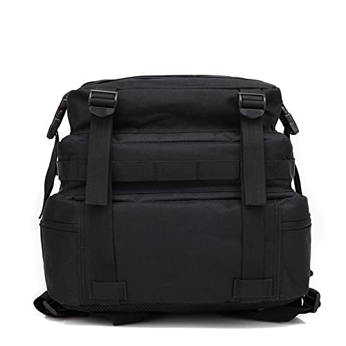 Memories Mochila 45L Tactica Militar Impermeable para Crossfit Caza Senderismo Gimnasio y Deportes al Aire Libre. (Negro 2)