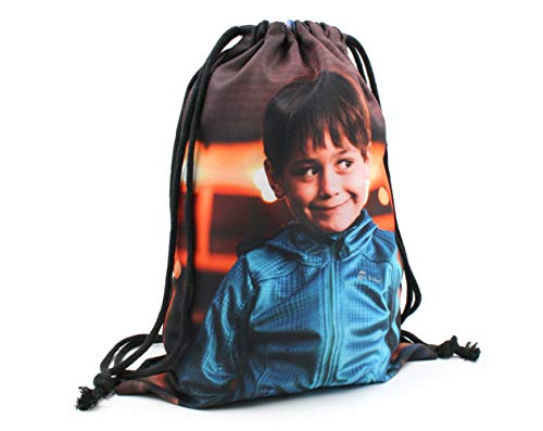 Mochila Saco Personalizada con Fotos y Texto | Mochila con Cuerdas para Llevar a la Espalda con Fotos | Talla 1: 25 x 35 cm
