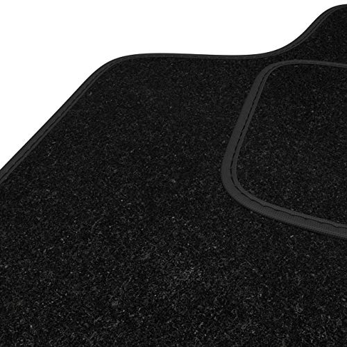 Mossa Alfombrillas de Velour - 5 Piezas - Negro - 5902538789295