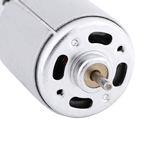 Motor RS-550 - BiuZi DC 12-24V 22000Rpm Mini motor de caja de engranajes Herramienta eléctrica en miniatura de alta velocidad Micro Motor DC Utilizado para varios taladros inalámbricos