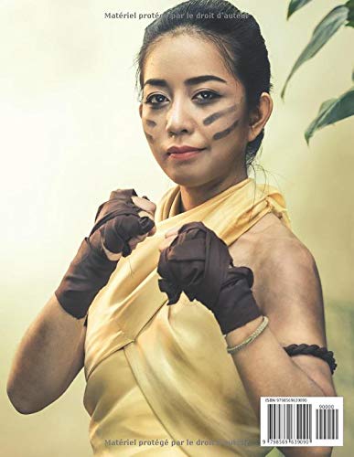 Muay Thai Carnet d’Entraînement: Boxe Muay Thai Journal d'entraînement - Cahier d'exercice pour progresser - Jogging – Sac de Frappe – Shadow Boxing ... Passionné de Muay Thai - Femme Couverture