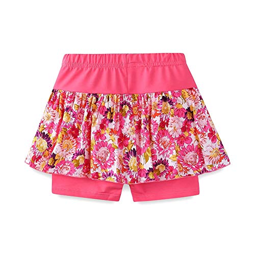 Mud Kingdom Filles Conjunto Flor Cordón Collar Verano Fiesta Blanco 3-4 años