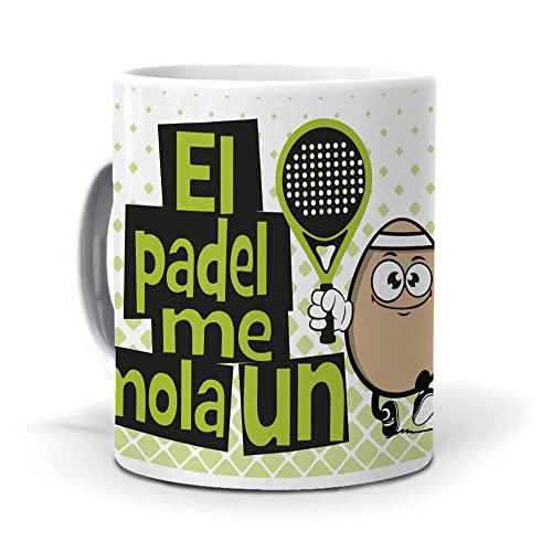mundohuevo Taza El Padel me Mola un Huevo