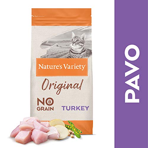 Nature's Variety Original No Grain - Pienso para gatos esterilizados con pavo deshuesado 7 Kg