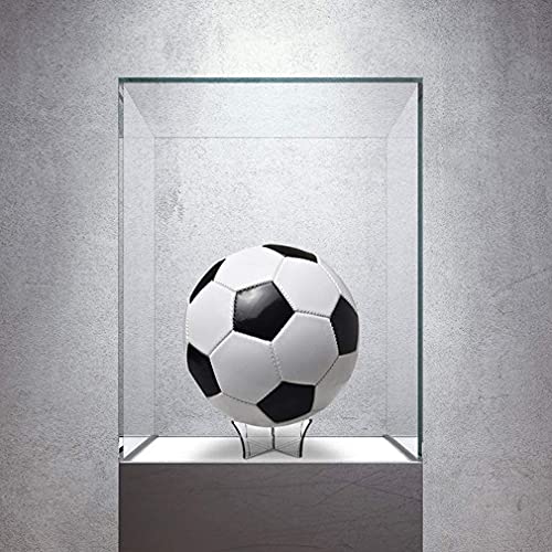 Ncheli 2 pcs Soporte para Balon,Base Universal para Soporte de Baloncesto acrílico Soporte de exhibición Soporte de Pelota oporte de Baloncesto Transparente para Balonmano,fútbol,Voleibol