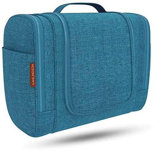 Neceser XXL [7 litros de Espacio], Bolsa de Aseo para Hombres y Mujeres [Diseño 2021], Neceser Grande para Hombres y Mujeres, Neceser Colgante para Hombres y Mujeres