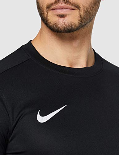 NIKE M NK Dry Park VII JSY LS Camiseta de Manga Corta, Hombre, Black/White