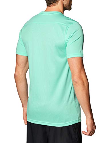 Nike M Nk Dry Park Vii Jsy Ss - Camiseta De Manga Corta Hombre, Azul (Hyper Turq/ Black), L, Unidad