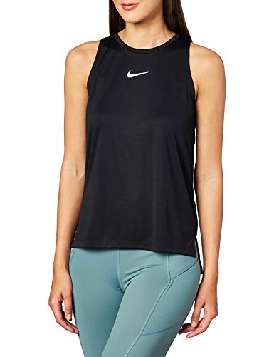 NIKE Rebel Gx - Camiseta sin Mangas para Mujer, Mujer, Tanque, BV3201, Negro, Extra-Small