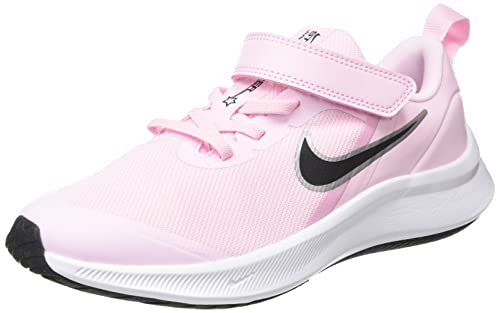 Nike Star Runner 3, Zapatos de Tenis Unisex niños, Pink Foam Black, 32 EU