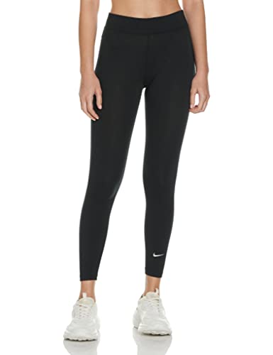 NIKE W NSW ESSNTL LGGNG 7/8 LBR MR Leggings, Black/(White), S Womens