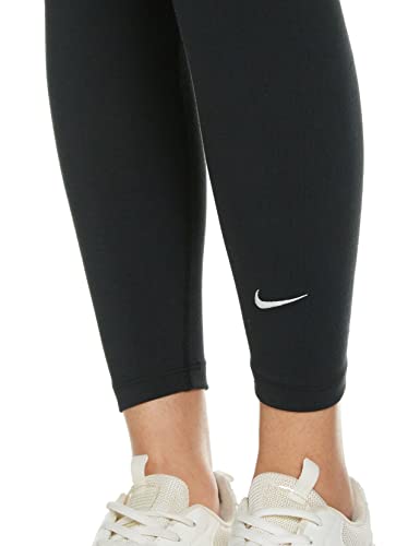 NIKE W NSW ESSNTL LGGNG 7/8 LBR MR Leggings, Black/(White), S Womens