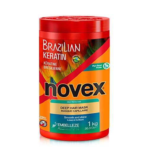 Novex Queratina Brasileña, Mascarilla Capilar 1 kg