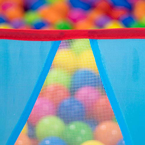 NUBUNI Piscina de Bolas : Piscina Infantil : Piscina Bolas para Parque Infantil : Piscina Bolas Bebe : Parque de Bolas : Mini Canasta Baloncesto Habitación B