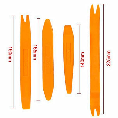 OcioDual Kit de 4 Herramientas para Desmontar el salpicadero Radio Coche Panel Frontal
