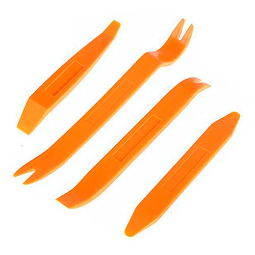OcioDual Kit de 4 Herramientas para Desmontar el salpicadero Radio Coche Panel Frontal