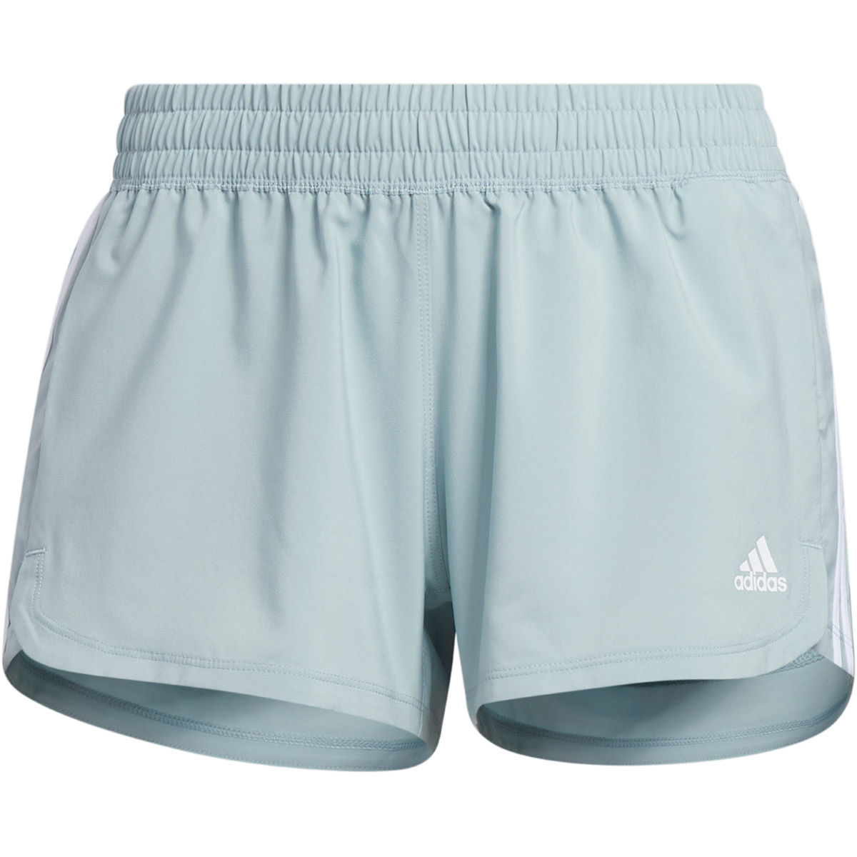 Pantalón corto de tela adidas PACER 3 Stripe para mujer - Pantalones cortos