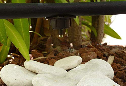 Pcriegos 10011-Tubería Riego Goteo Ø 16mm Bobina de 100 Metros Lisa Color Negro
