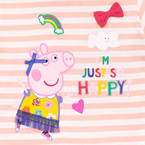 Peppa Pig - Conjunto de Top y Leggings para niñas - Peppa - Multicolor - 4-5 Años