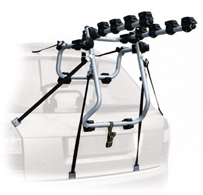Peruzzo Venezia 4 Bike Rear Mount Carrier - Gris - 4 Bikes, Gris