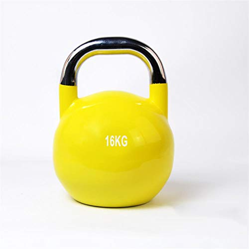 Pesa Rusas Color De Deportes Kettlebell Mujeres Delgado Hombre Portaje Músculos Músculos Brazo Músculos Inicio Equipo De Aptitud Pintura Kettlebell Mancuernas Todos Steel (4KG-32KG) ( Size : 16KG )