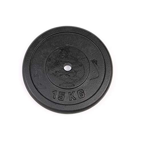 Pesas de Disco Discos de Pesas para Musculación Las placas con barra Cast Iron Piece Barra 25MM pequeño agujero de pulverización de arco pieza de elevación Equipo Contrapeso pieza equipo de la aptitud