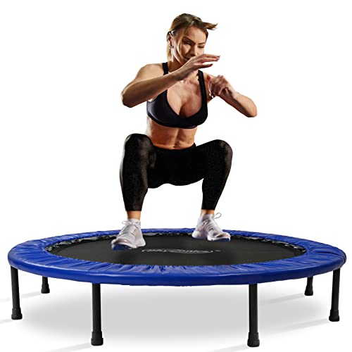 Physionics Mini trampolín en Varias tamaños - Peso máximo: 100 kg - Fitness Trampoline, Trampolín Elástico para jardín y Uso doméstico, Cama Elástica