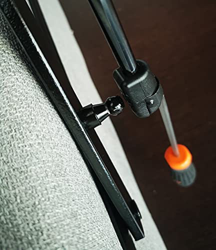 PIKOLIN | Pistón de Gas de Repuesto para canapé abatible de 140-150 cm para Anclaje Tipo Clip | Pack 2 amortiguadores | Potencia 900 Newtons | Fácil instalación
