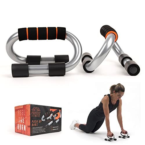 PinkWebShop Phoenix Mango de Goma Metal Fitness Push Up Bares Prensa