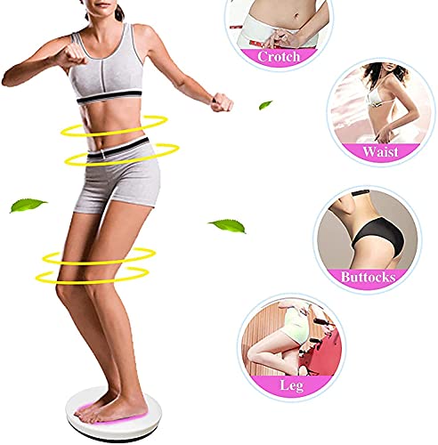 Plato Giratorio para la Cintura, Placa Giratoria para el Disco de la Cintura, Tabla de Equilibrio Giratoria para Moldear el Cuerpo, Equipo de Entrenamiento para Fitness para Piernas Y Abdomen (Purple)