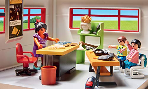 PLAYMOBIL City Life Clase de Historia, a Partir de 5 Años (9455)