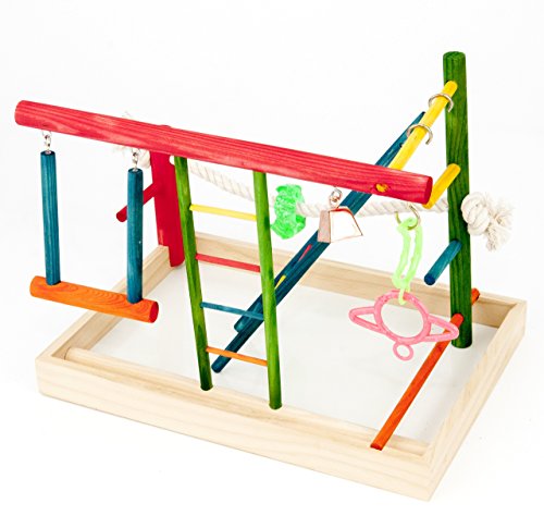 Prodac Suministros para jaulas Gimnasio Periquitos G (36X25X25)