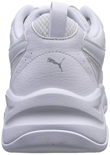 PUMA Cilia, Zapatillas, para Mujer, Blanco (Puma White-Gray Violet-Puma Silver), 40 EU