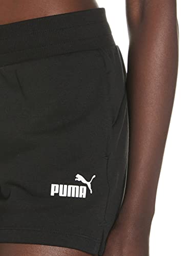 PUMA ESS 4` Sweat Shorts TR Pantalones Cortos, Mujer, Black, M