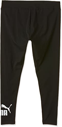 PUMA ESS Logo Leggings Mallas Deporte, Mujer, Puma Black, M
