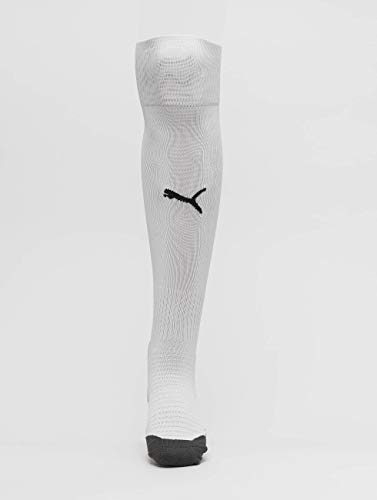 Puma Liga Socks Core, Calcetines para Hombre, Blanco (White/Black), 39-42 (Talla del fabricante: 3)