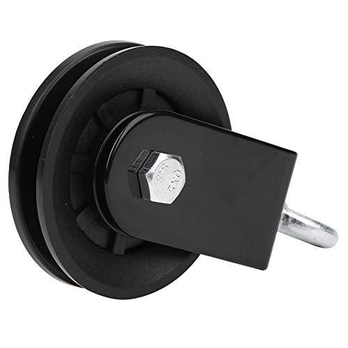 Qinlorgon Polea de Soporte para Equipos de Fitness con cojinetes dúplex de Alta Resistencia, polea silenciosa, para Accesorios de Gimnasio en casa