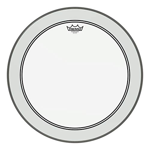 REMO Parche Powerstroke 3 transparente Bombo 20" P3-1320-C2