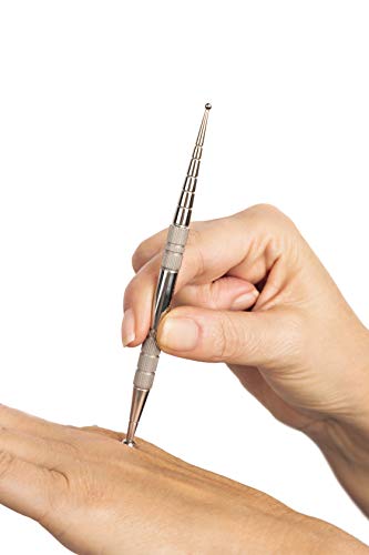 Remos – Barra de acupresión – latón – 13 cm – Diámetro 2 mm/4,5 mm