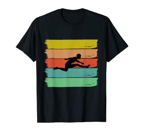 Saltadores largos para atletismo hombres y mujeres Camiseta