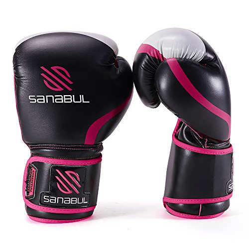 Sanabul Guantes De Boxeo Esenciales Rosas 8-Oz