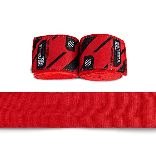 Sanabul Vendas De Boxeo Elásticas 450cm Rojas